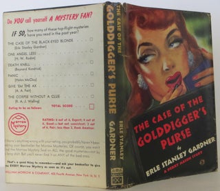 Item #1706147 The Case of the Golddigger's Purse. Erle Stanley Gardner