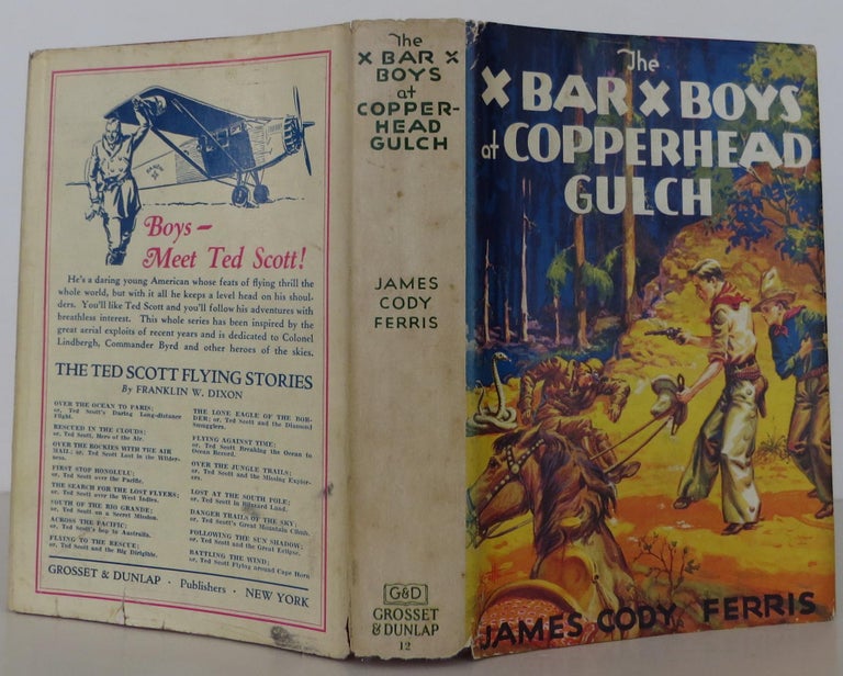 Item #1707121 The X Bar X Boys at Copperhead Gulch. James Cody Ferris.
