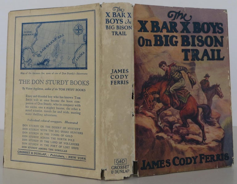 Item #1707125 The X Bar X Boys On Big Bison Trail. James Cody Ferris.