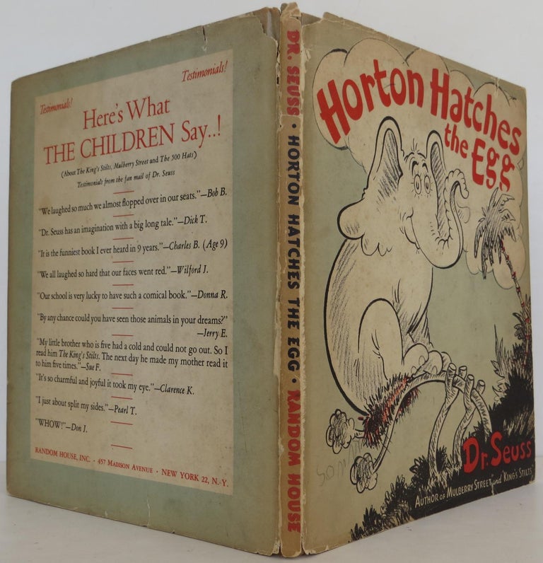 Item #1708061 Horton Hatches the Egg. LeSieg Seuss Dr., Theo.