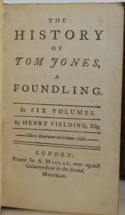 Tom Jones, a Foundling