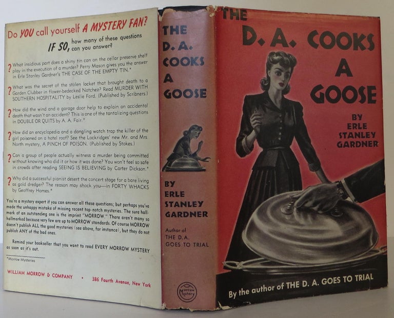 Item #1711007 The D. A. Cooks A Goose. Erle Stanley Gardner.