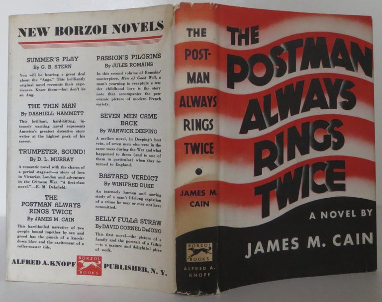 Item #1711027 The Postman Always Rings Twice. James M. Cain.