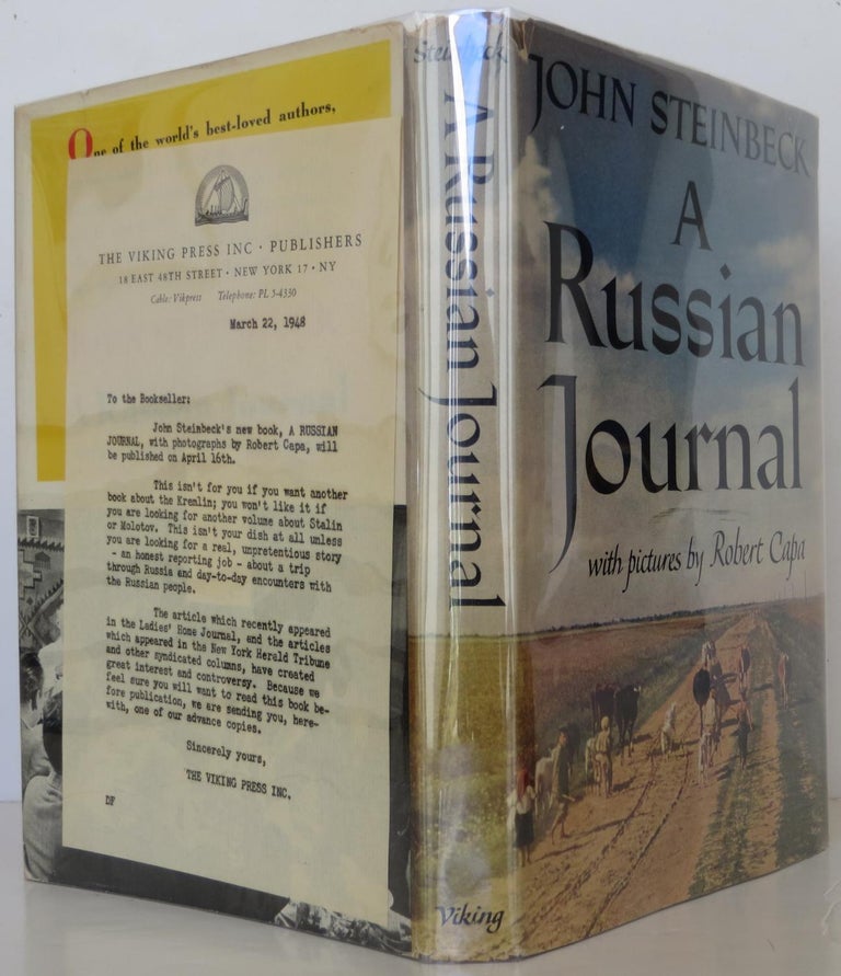 Item #1712006 A Russian Journal. John Steinbeck.