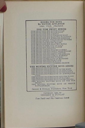 Tom Swift and His Undersea Search