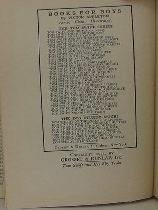 Tom Swift and His Sky Train
