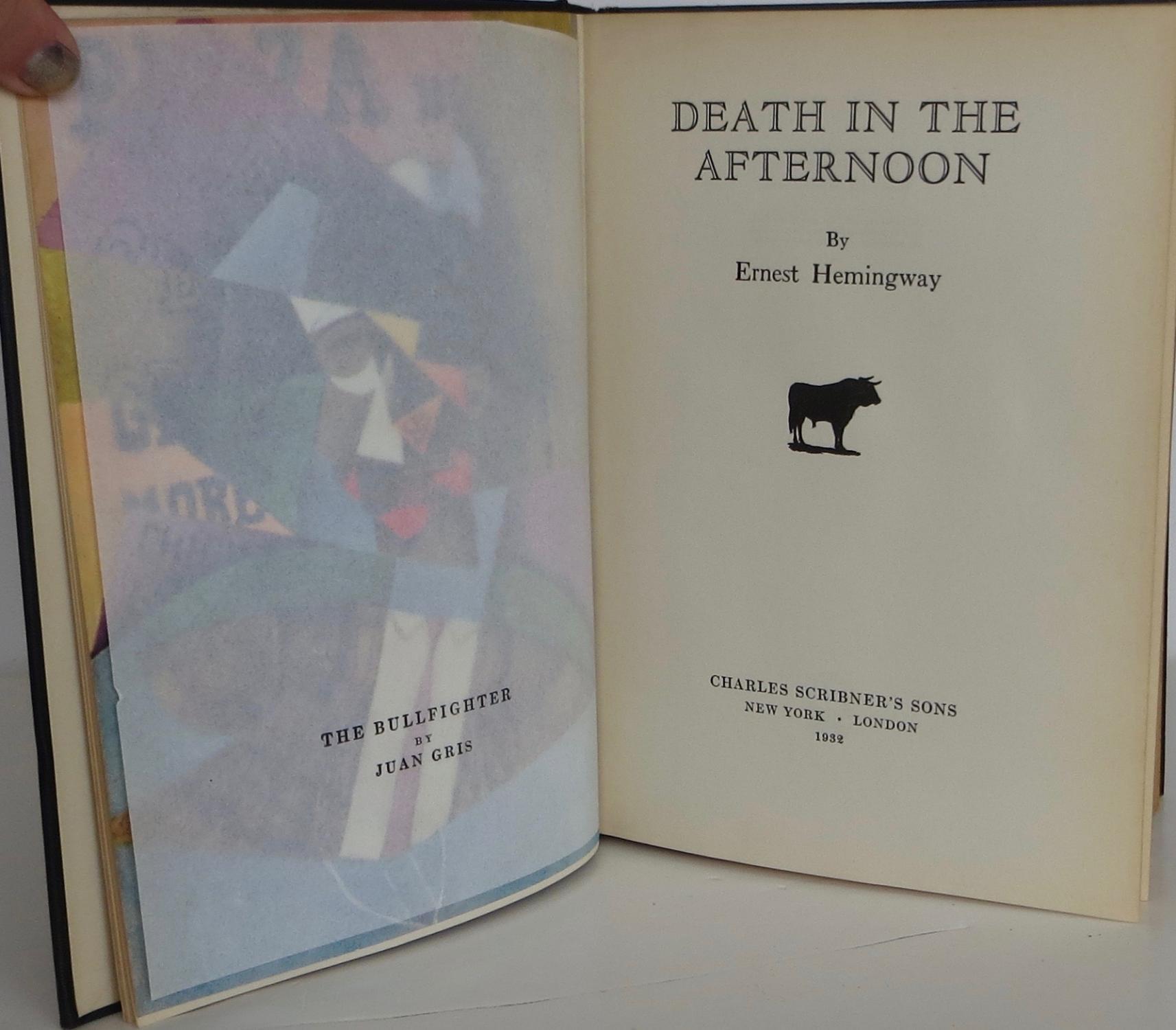 Death in the Afternoon | Ernest Hemingway | 1st Edition