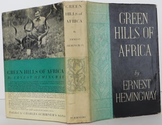 Item #1810107 Green Hills of Africa. Ernest Hemingway