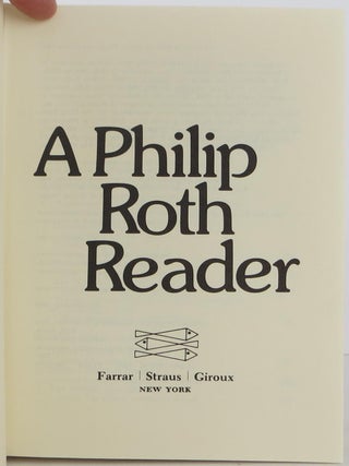 A Philip Roth Reader