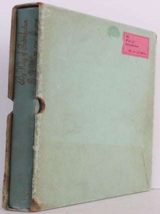 Item #1901016 By Way of Introduction. A. A. Milne