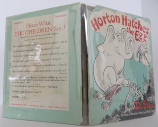 Item #1903026 Horton Hatches the Egg. Seuss Dr
