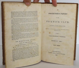 The Posthumous Papers of the Pickwick Club