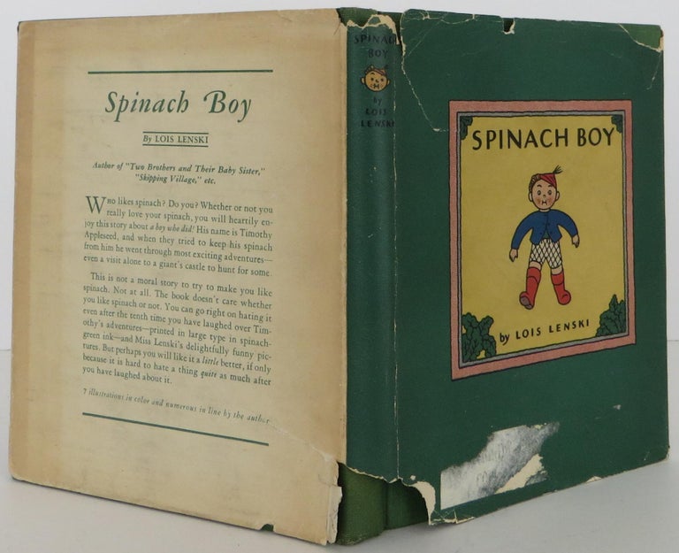 Item #1907114 Spinach Boy. Lois Lenski.
