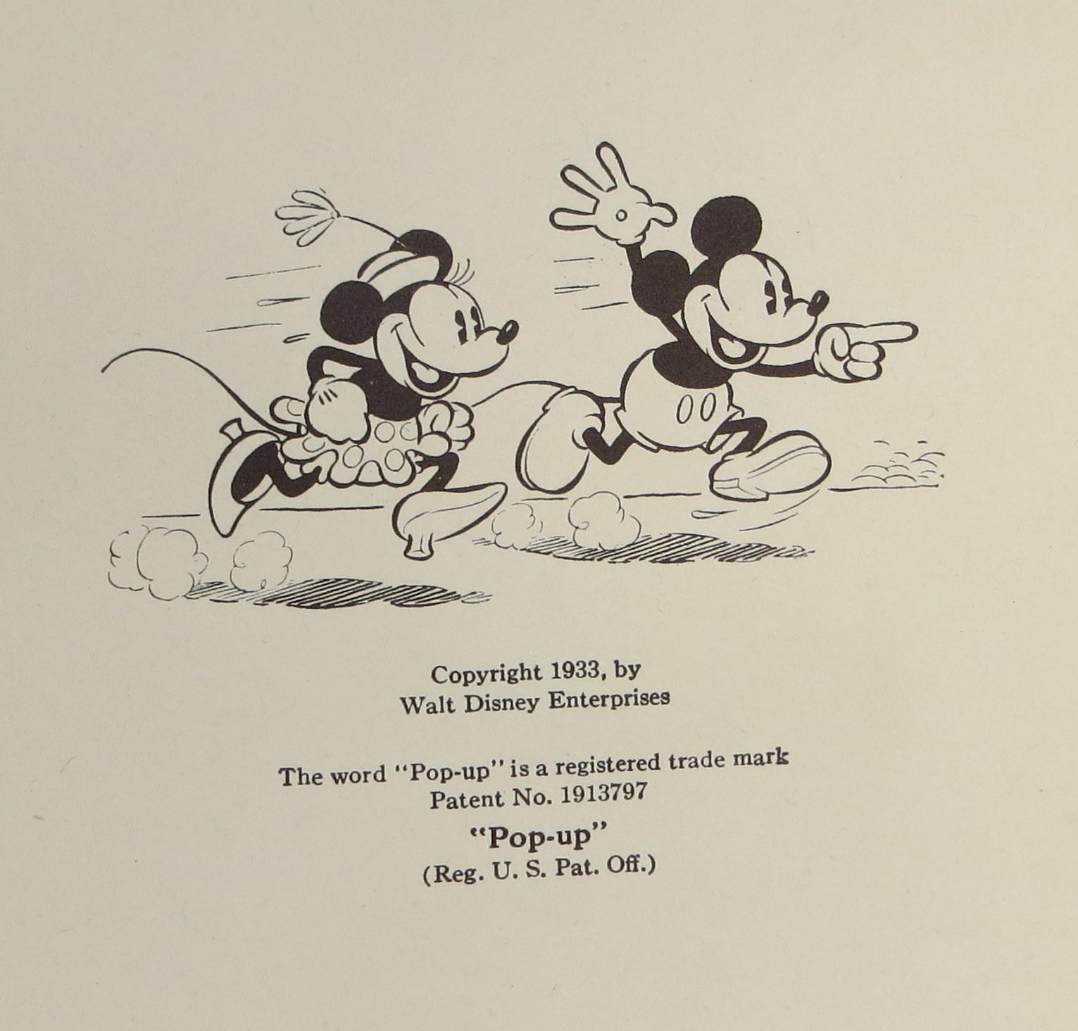 The Pop-Up Mickey Mouse by Walt Disney on Bookbid Rare Books