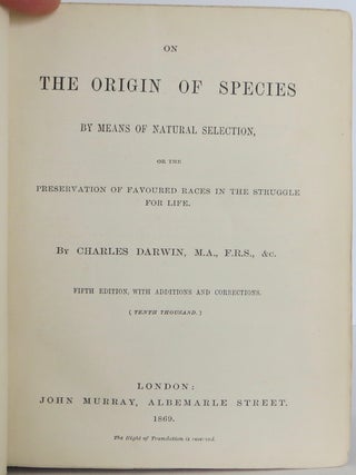 The Origin of Species