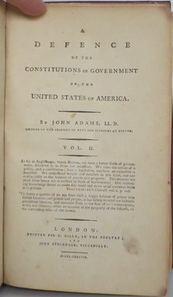 A Defence of the Constitutions