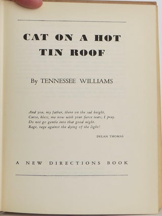 Cat on a Hot Tin Roof