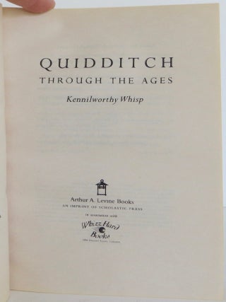 Fantastic Beasts and Quidditch