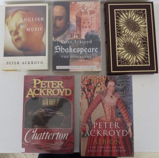 Item #2008026 A Collection of Five Books. Peter Ackroyd