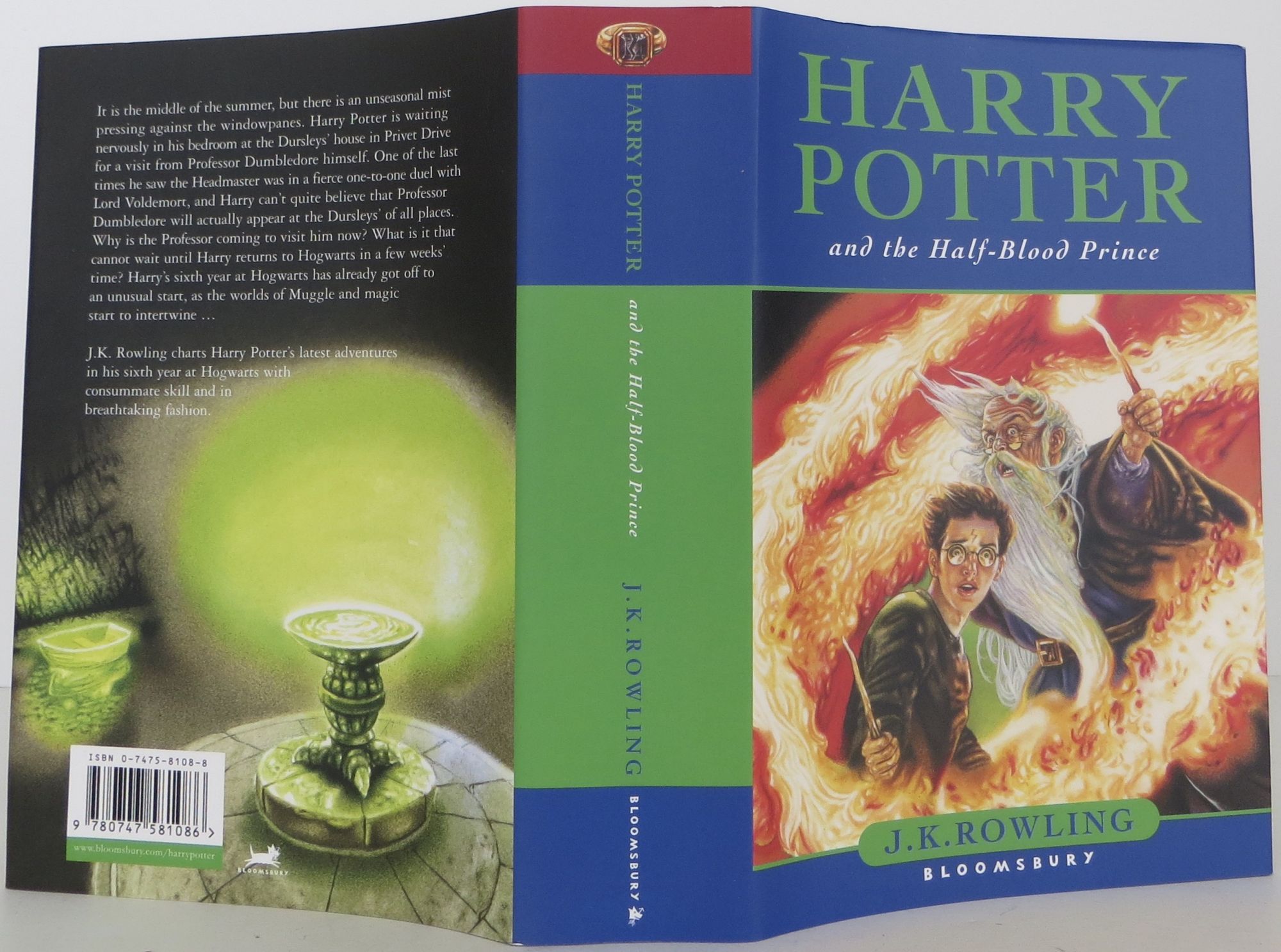 Harry Potter and the Half-Blood Prince J. K. Rowling 1st
