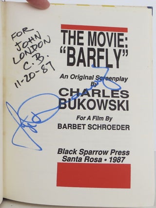 The Movie: "Barfly"