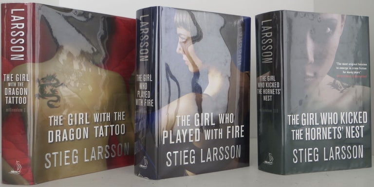 Item #2011625 The Girl with the Dragon Tattoo-Trilogy. Stieg Larsson.