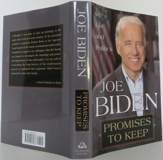 Item #2101010 Promises to Keep. Joe Biden