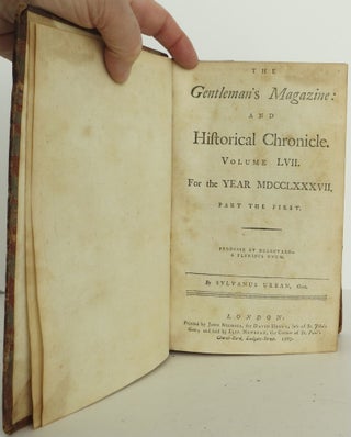 The Gentleman's Magazine 1787 (with first English printing of US Constitution)
