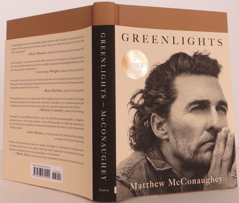 Item #2101030 Greenlights. Matthew McConaughey.