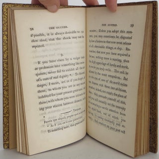 The Cutter: in Five Lectures upon the art and Practice of Cutting Friends, Acquaintances, and Relations.