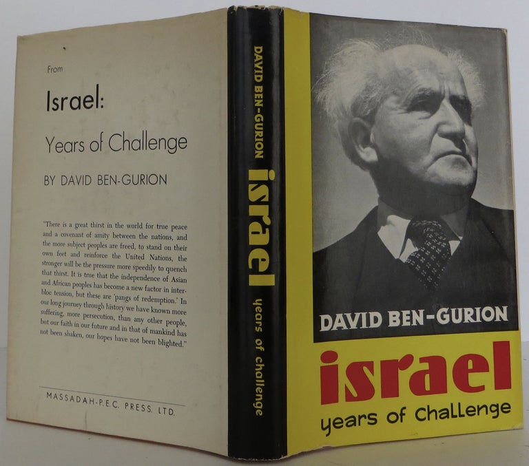 Item #2102008 Israel Years of Challenge. David Ben-Gurion.