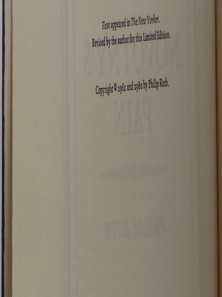 Novotny's Pain