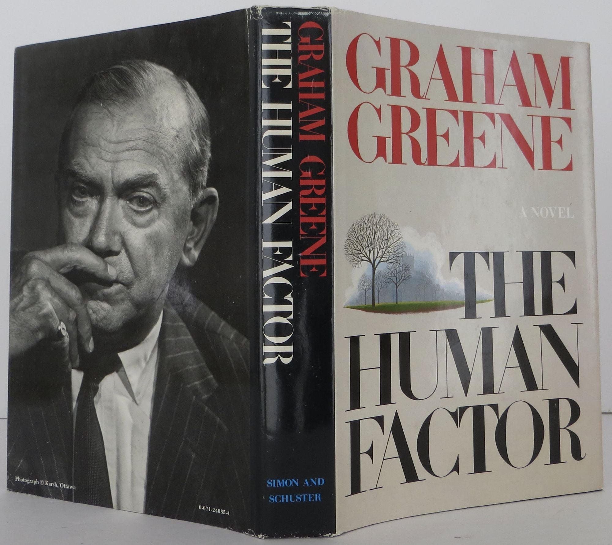 THE HUMAN FACTOR BY GRAHAM GREENE EVERYMAN'S LIBRARY LIKE NEW IN