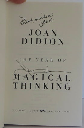 The Year of Magical Thinking