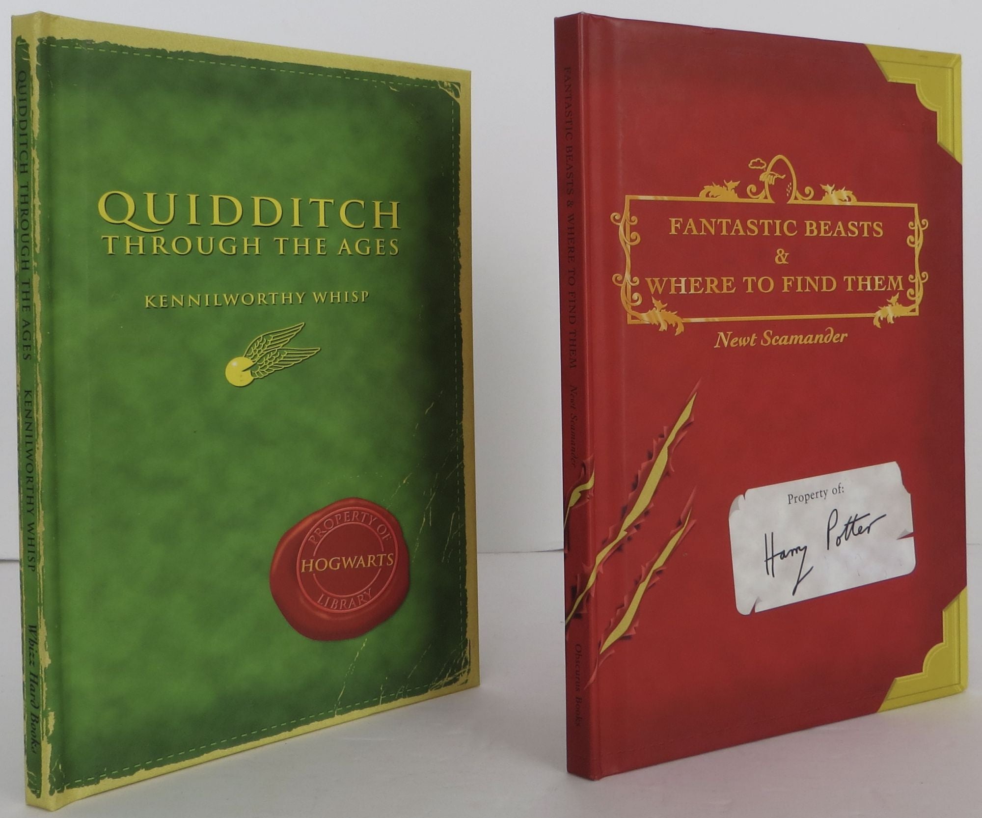 Fantastic Beasts and Where to Find Them; Quidditch Through the Ages; 2  volume boxed set, J. K. Rowling