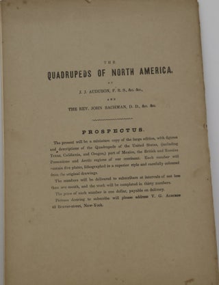 The Quadrupeds of North America