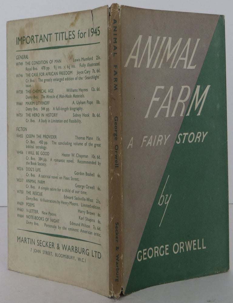 Animal Farm & the Evolution of the Dust Jacket