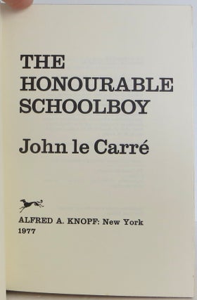 The Honorable Schoolboy