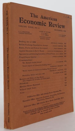 Item #2204043 Control Scheme. J. M. Keynes