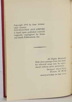 Foundation and Empire