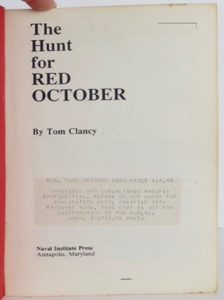 The Hunt for Red October