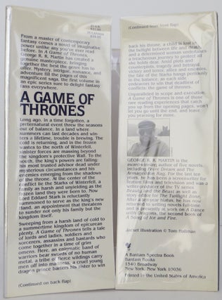 A Game of Thrones
