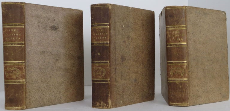Item #2206009 The Papers of James Madison, 3 Volume Set. James Madison.