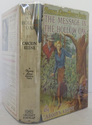 Item #2206039 Nancy Drew Mystery Stories: The Message in the Hollow Oak. Carolyn Keene