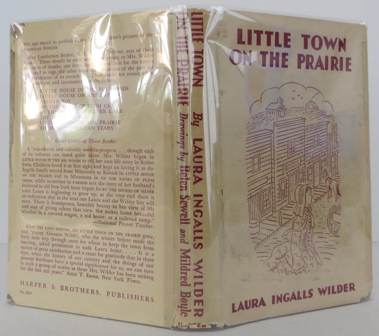 Item #2206044 Little Town on the Prairie. Laura Ingalls Wilder.