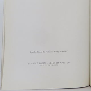 The Lithographs of Chagall, 1962-1968, Lithographe III