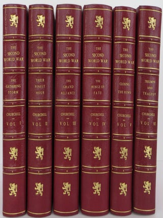 Item #2207107 The Second World War, Set of Six Books. Winston S. Churchill