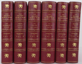 Item #2207107 The Second World War, Set of Six Books. Winston S. Churchill
