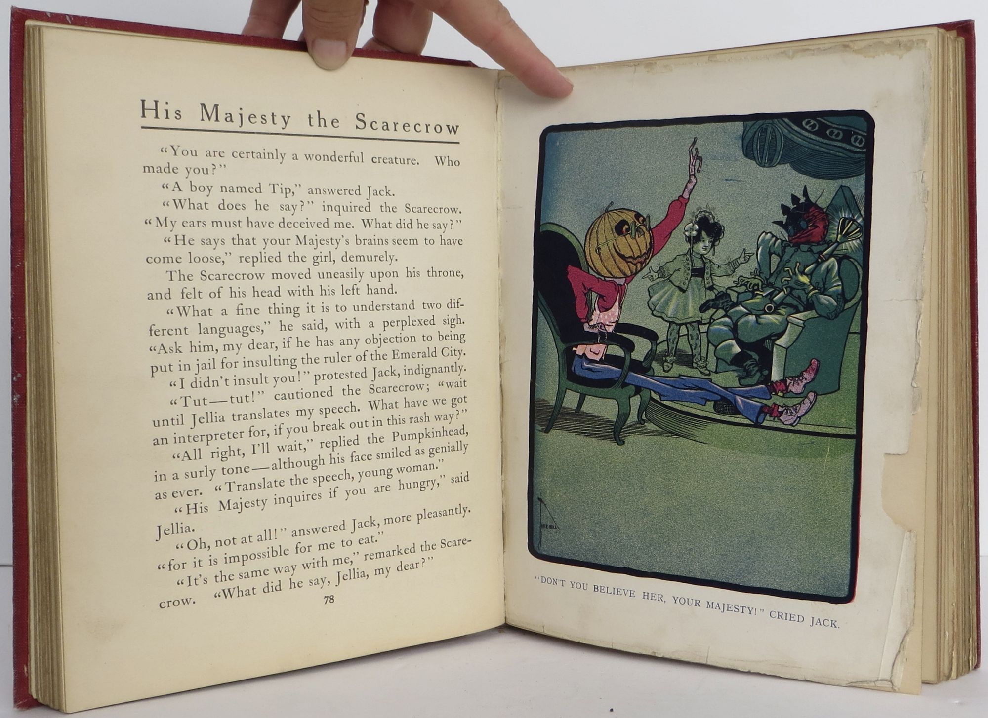 The Marvelous Land Of Oz | L. Frank Baum | First Edition