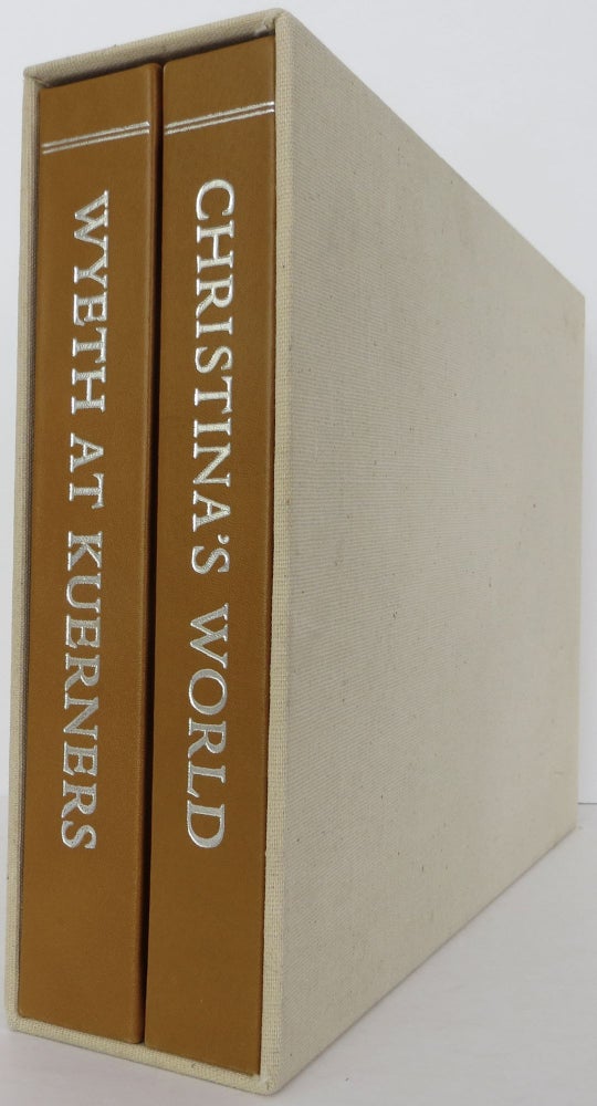 Item #2208009 Wyeth at Kuerners and Christina's World. Two volumes. Andrew Wyeth, Betsy James Wyeth.